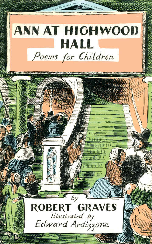 Book cover of Ann at Highwood Hall: Poems for Children