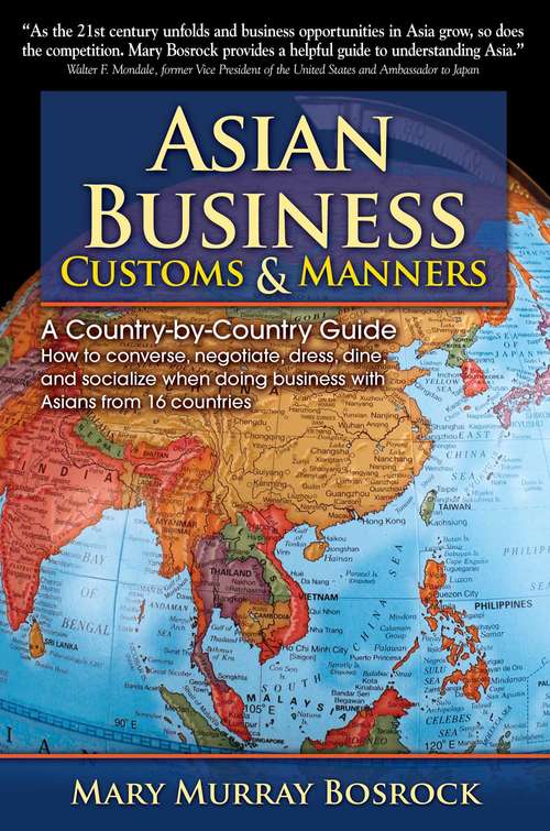 Book cover of Asian Business Customs & Manners