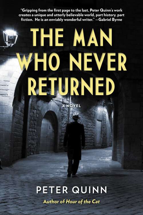 Book cover of The Man Who Never Returned (1) (The Fintan Dunne Trilogy)