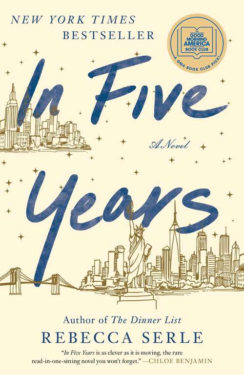 Book cover of In Five Years: A Novel
