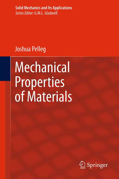 Book cover of Mechanical Properties of Materials