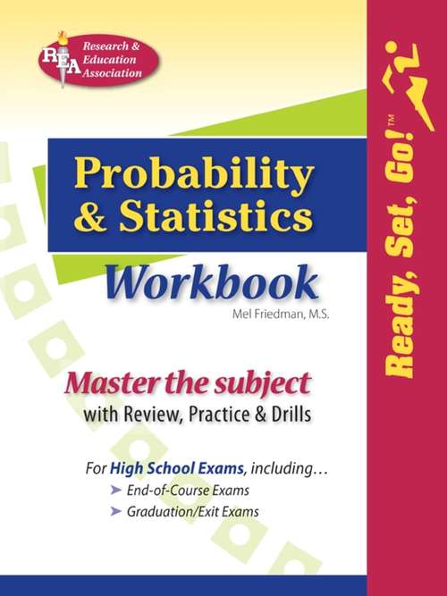 Book cover of Probability & Statistics Workbook: Classroom Edition