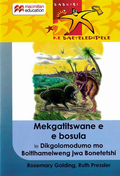Book cover of Mekgatitswane e e bosula le Dikgolomodumo mo Boitlhamelweng jwa Bonetetshi
