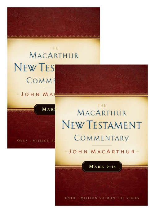 Book cover of Mark 1-16 MacArthur New Testament Commentary Two Volume Set (Digital Original) (MacArthur New Testament Commentary Series)
