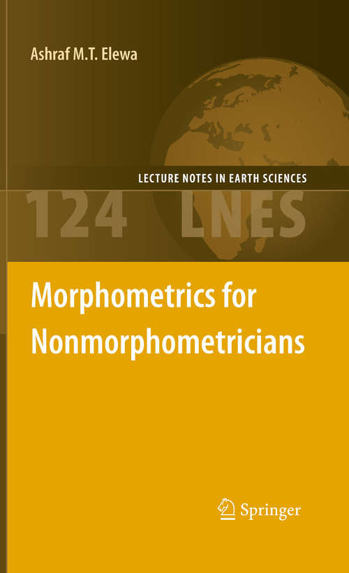 Book cover of Morphometrics for Nonmorphometricians