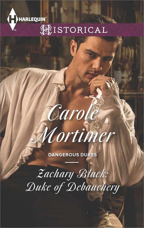 Book cover of Zachary Black: Duke of Debauchery