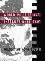 Book cover of World Politics and International Law