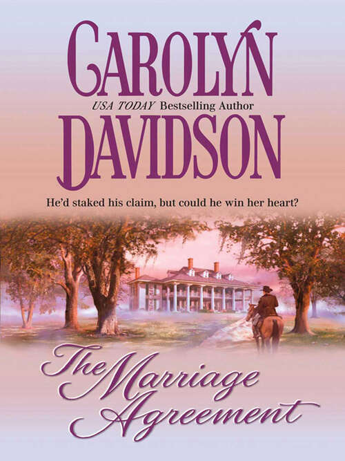 Book cover of The Marriage Agreement