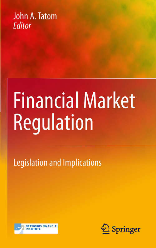 Book cover of Financial Market Regulation