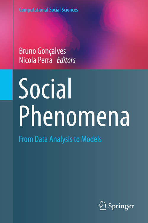 Book cover of Social Phenomena
