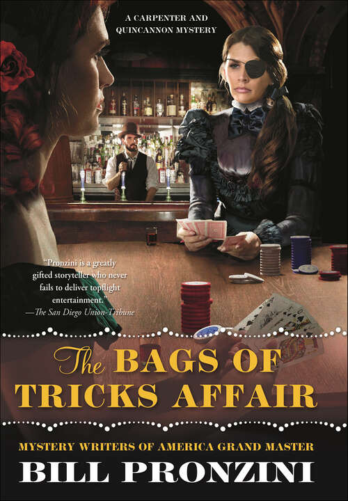 Book cover of The Bags of Tricks Affair: A Carpenter and Quincannon Mystery (The Carpenter and Quincannon Mysteries #6)