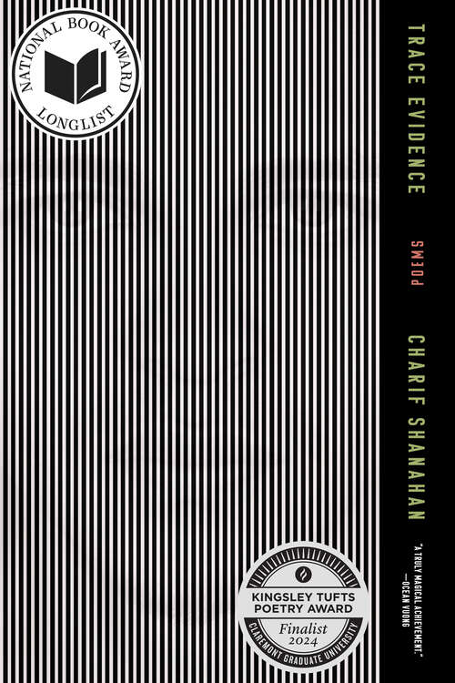 Book cover of Trace Evidence: Poems