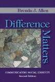 Book cover of Difference Matters: Communicating Social Identity (Second Edition)