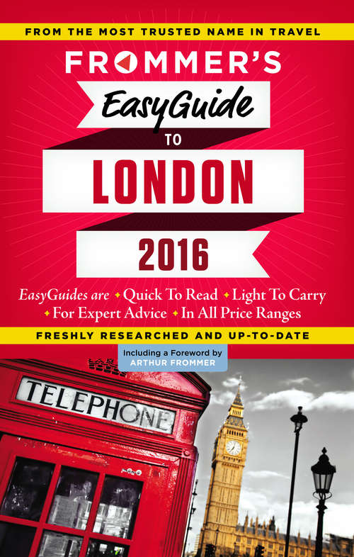 Book cover of Frommer's EasyGuide To LONDON