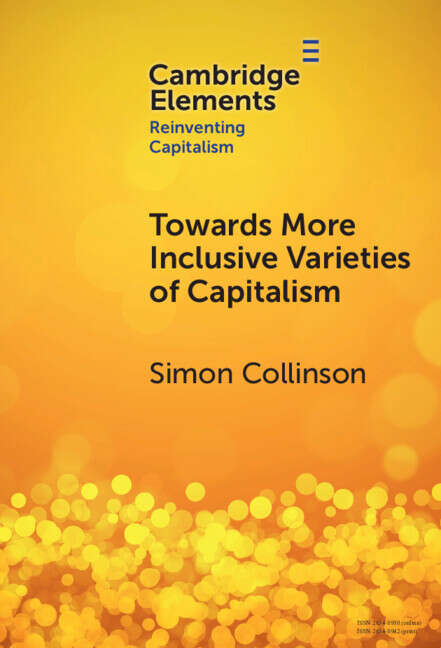 Book cover of Towards More Inclusive Varieties of Capitalism (Elements in Reinventing Capitalism)