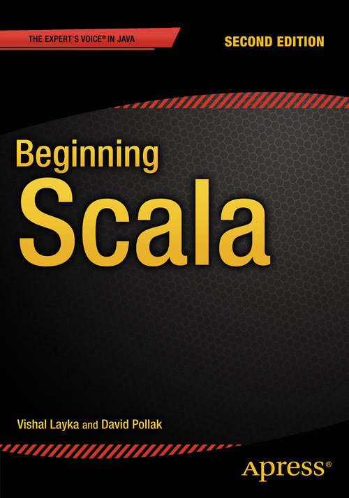 Book cover of Beginning Scala