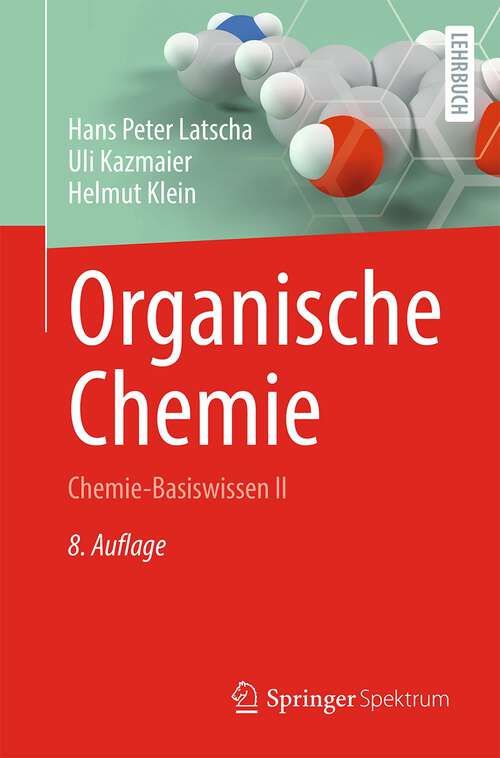 Book cover of Organische Chemie: Chemie-Basiswissen II (8. Aufl. 2023)