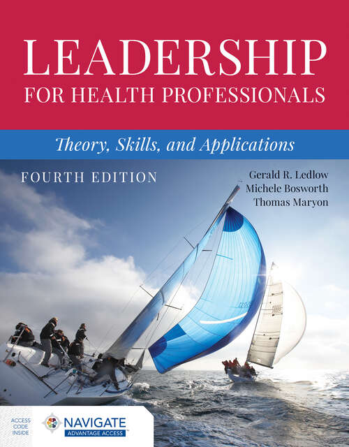 Cover image of Leadership for Health Professionals: Theory, Skills, and Applications