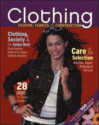 Book cover of Clothing: Fashion Fabrics & Construction (4th edition)