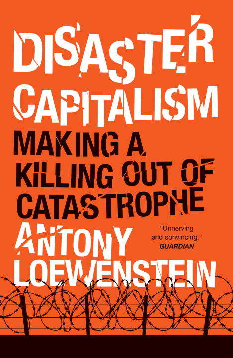 Book cover of Disaster Capitalism
