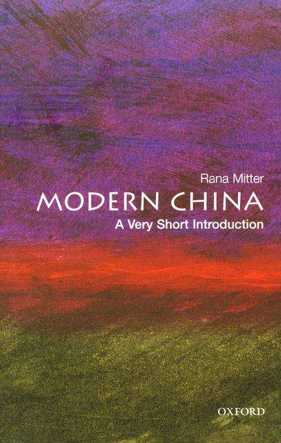 Book cover of Modern China: A Very Short Introduction