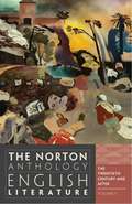 The Norton Anthology of English Literature: The Twentieth Century and After