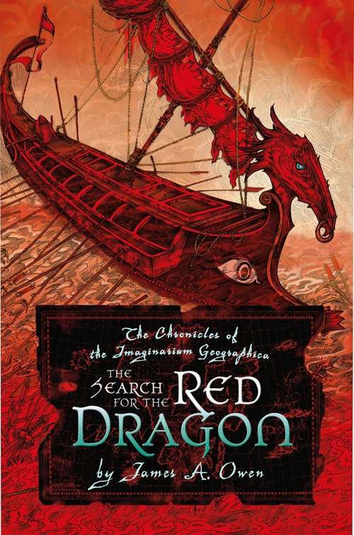 Book cover of The Search for the Red Dragon (Chronicles of the Imaginarium Geographica #2)