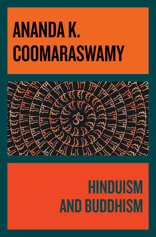 Book cover of Hinduism and Buddhism