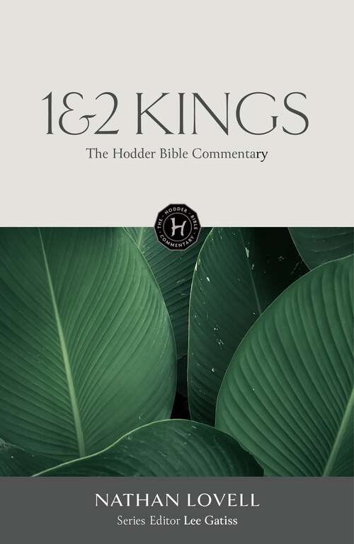 Book cover of The Hodder Bible Commentary: 1 & 2 Kings (Hodder Bible Commentary)