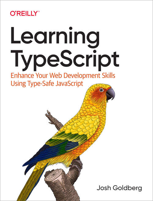 Book cover of Learning TypeScript
