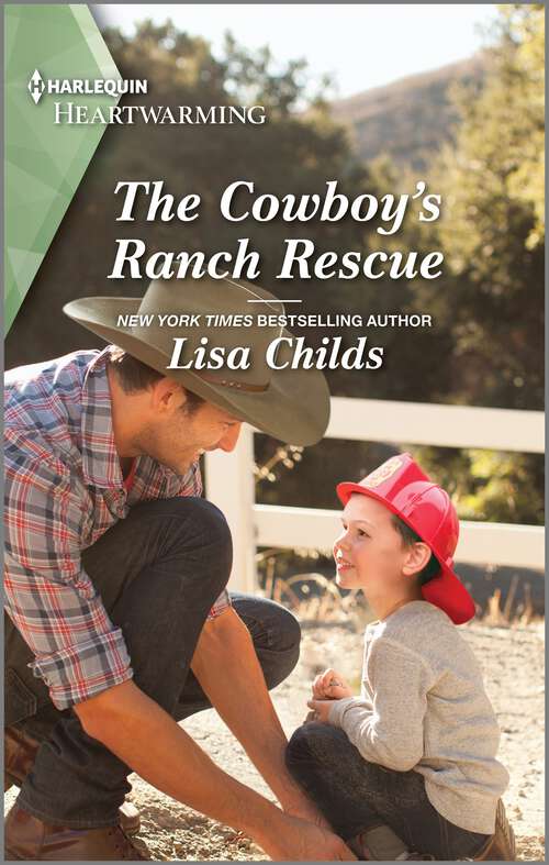 Book cover of The Cowboy's Ranch Rescue: A Clean and Uplifting Romance (Bachelor Cowboys #4)