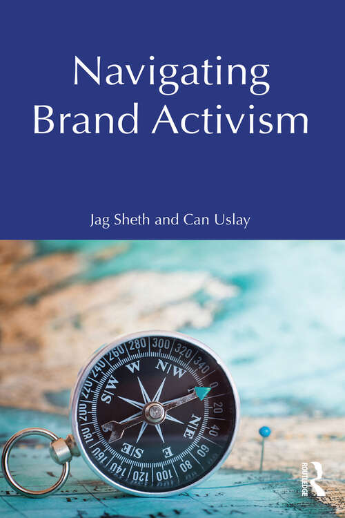 Book cover of Navigating Brand Activism (1)