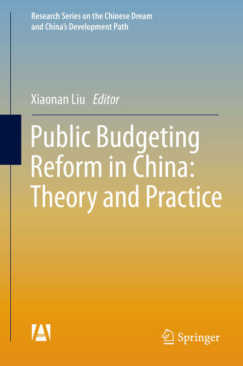 Book cover of Public Budgeting Reform in China: Theory and Practice