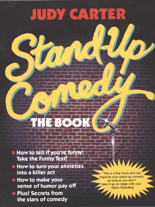 Book cover of Stand-Up Comedy: The Book