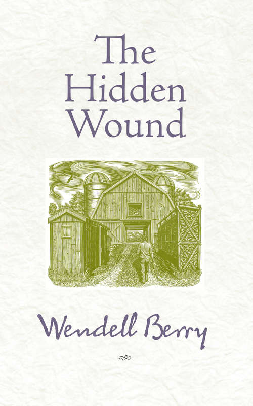 Book cover of The Hidden Wound