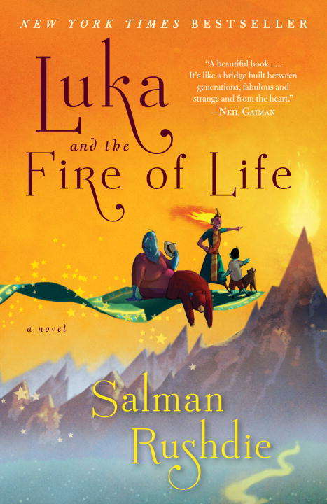 Book cover of Luka and the Fire of Life: A Novel