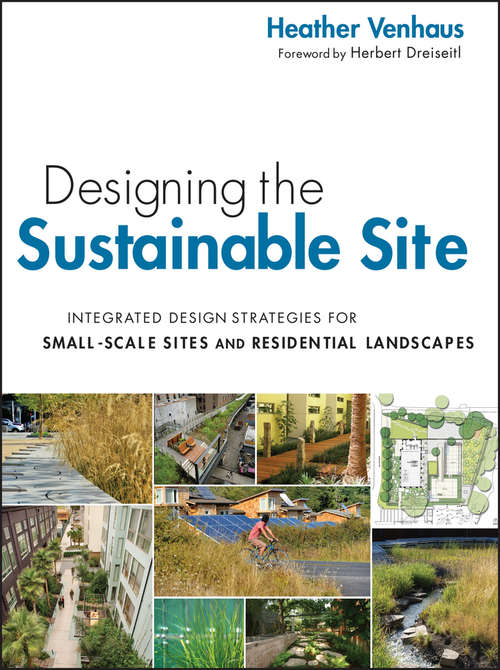 Book cover of Designing the Sustainable Site