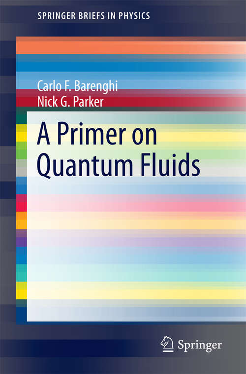 Book cover of A Primer on Quantum Fluids