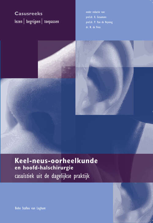 Book cover of Keel-neus-oorheelkunde en hoofd-halschirurgie