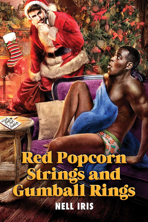 Red Popcorn Strings and Gumball Rings (2017 Advent Calendar - Stocking Stuffers)