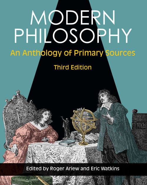Book cover of Modern Philosophy: An Anthology of Primary Sources (Third Edition, third edition)