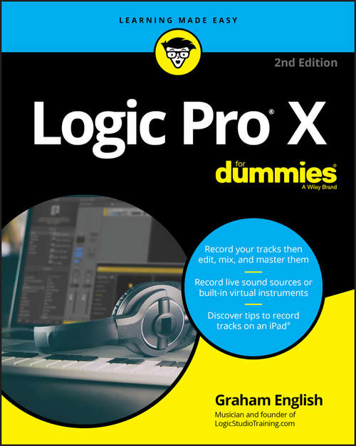 Book cover of Logic Pro X For Dummies