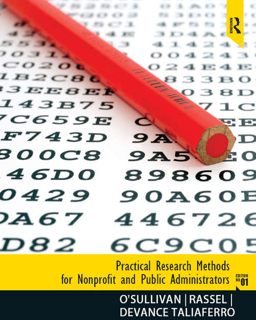 Practical Research Methods for Nonprofit and Public Administrators, Instructor's Manual (Download only)