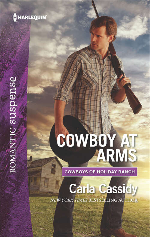 Book cover of Cowboy at Arms (Cowboys of Holiday Ranch)