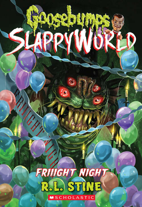 Book cover of Friiight Night (Goosebumps SlappyWorld)
