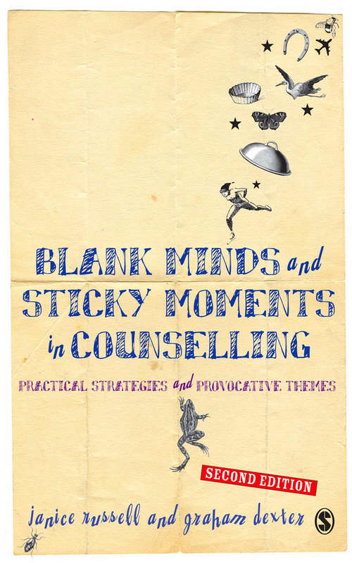 Book cover of Blank Minds and Sticky Moments in Counselling