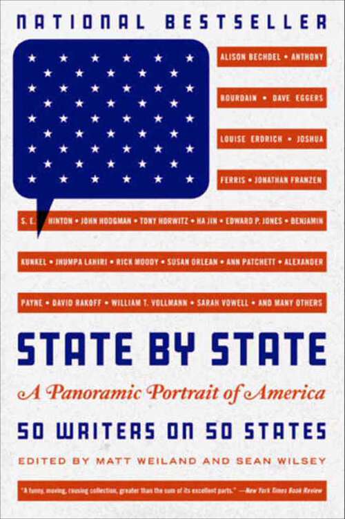 Book cover of State by State: A Panoramic Portrait of America