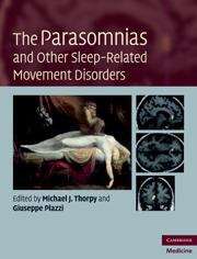 Book cover of The Parasomnias and Other Sleep-Related Movement Disorders