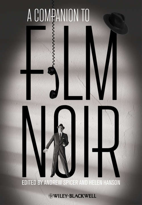Book cover of A Companion to Film Noir