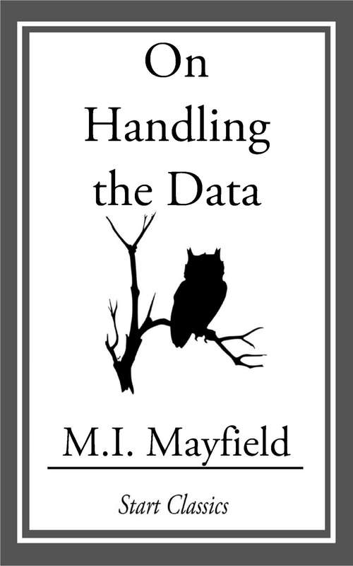 Cover image of On Handling the Data